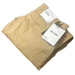 Only &‎ Sons Onscam Stage Cargo Joggers Pants Mens Size 32x34 Streetwear NWT $70